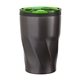 aerial view a lime kaf 12 oz double wall steel / pp liner tumbler, image 1 of 4