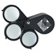 15X Triple - Lens Folding Magnifier