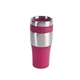 16 oz BPA - Free Silver Streak Tumbler
