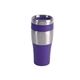 16 oz BPA - Free Silver Streak Tumbler