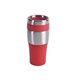 16 oz BPA - Free Silver Streak Tumbler