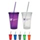 16 Oz Economy Double - Wall Polypropylene Tumbler In Multiple Colors