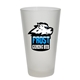 16 oz Frosted Pint Glass - USA