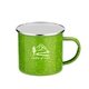 16 oz Iron And Stainless Steel Camping Mug