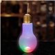 16 oz LED Light Bulb Cup with Straw