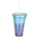 16 oz Mood Victory Acrylic Color Changing Tumbler with Straw Lid