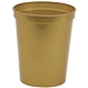 16 oz Smooth Walled Plastic Stadium Cup with Automated Silkscreen Imprint