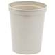 16 oz Smooth Walled Plastic Stadium Cup with Automated Silkscreen Imprint