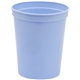 16 oz Smooth Walled Plastic Stadium Cup with Automated Silkscreen Imprint