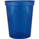 16 oz Smooth Walled Plastic Stadium Cup with Automated Silkscreen Imprint