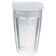 16 oz Thermal Travel Tumbler with Decal - Plastic