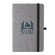 aerial view a gray strand snow canvas bound journal, image 1 of 6
