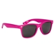 aerial view a magenta malibu uv400 sunglasses, image 1 of 4