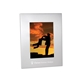 aerial view a silver aluminum picture frame, image 1 of 2