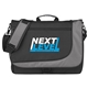aerial view a gray access messenger bag, image 1 of 3