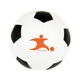 aerial view a white soccer ball shape stress ball, image 1 of 2