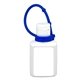 aerial view a royal 1.0 oz broad spectrum spf30 sunscreen lotion in solid white flip - top squeeze bottle with colorful silicone leash, image 1 of 2