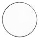 aerial view a white charge easy lightweight wireless cell phone charging pad, image 1 of 16