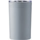 aerial view a gray sherpa 11 oz vacuum tumbler insulator with double - walled construction, image 1 of 4