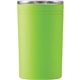 aerial view a lime green sherpa 11 oz vacuum tumbler insulator with double - walled construction, image 1 of 6