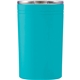 aerial view a turquoise sherpa 11 oz vacuum tumbler insulator with double - walled construction, image 1 of 2