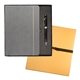 aerial view a gray leeman tuscany(tm) journal and executive stylus pen set, image 1 of 2