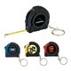 a group of gosto mini tape measure keyring