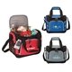 a group of balboa 20- can capacity peva lined lunch bag