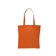 aerial view a orange personalized tote bags, image 1 of 2