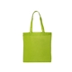 aerial view a lime green personalized tote bags, image 1 of 2