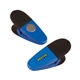 aerial view a blue multi - color custom promotional jumbo magnetic memo paper clip, image 1 of 2