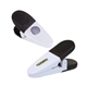 aerial view a white multi - color custom promotional jumbo magnetic memo paper clip, image 1 of 2