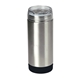 aerial view a silver / black 2 in 1 stainless steel vacuum cooler / tumbler, image 1 of 2