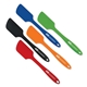a group of all silicone spatula