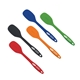 a group of heat resistant all silicone spoon