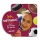 aerial view a sports oval punch out picture frame magnet, image 1 of 2