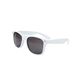 aerial view a white glossy plastic sunglasses, image 1 of 2