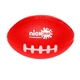 a red football stress reliever