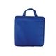 aerial view a reflex blue nonwoven custom promotional stadium seat cushion - black, red or blue, image 1 of 2