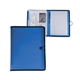 aerial view a translucent blue prime line meeting organizer folio, image 1 of 2