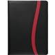 aerial view a black with red trim fsc(r) mix session padfolio, image 1 of 3