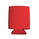 aerial view a red kan tastic foam pocket can holder, image 1 of 4