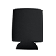 aerial view a black kan tastic foam pocket can holder, image 1 of 5