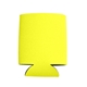 aerial view a yellow kan tastic foam pocket can holder, image 1 of 4