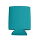 aerial view a turquoise kan tastic foam pocket can holder, image 1 of 4