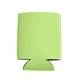 aerial view a neon green kan tastic foam pocket can holder, image 1 of 4