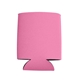 aerial view a pink kan tastic foam pocket can holder, image 1 of 4