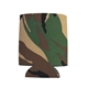 aerial view a camouflage kan tastic foam pocket can holder, image 1 of 4