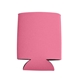 aerial view a hot pink kan tastic foam pocket can holder, image 1 of 4
