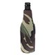 aerial view a camouflage 12 oz bottle buddy insulator, image 1 of 4